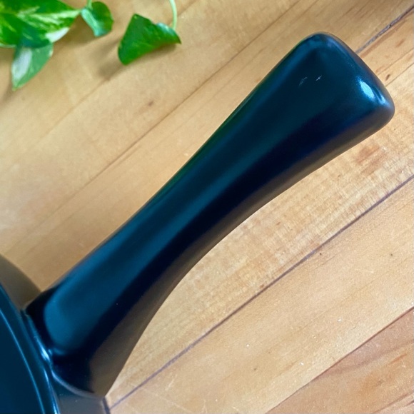 RARE Xtrema Ceramic 12" Skillet Baking Pan w/ Lid, Long Handle & Pot holder - Picture 7 of 12